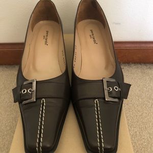 Pierre Cardin leather heels-designer